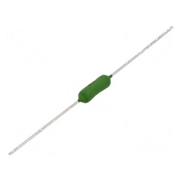 Rezistor bobinat THT 22Ω 3W ±5% 4,8x13mm, temperatură -50÷250°C, stabilitate 80ppm/°C | Electronic-mag.ro | Componente Electronice