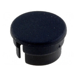 Capac poliamidă neagră 15mm pentru protecție și fixare | Electronic-mag.ro | Componente Electronice