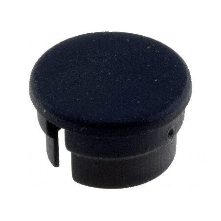 Capac poliamidă neagră 15mm pentru protecție și fixare | Electronic-mag.ro | Componente Electronice