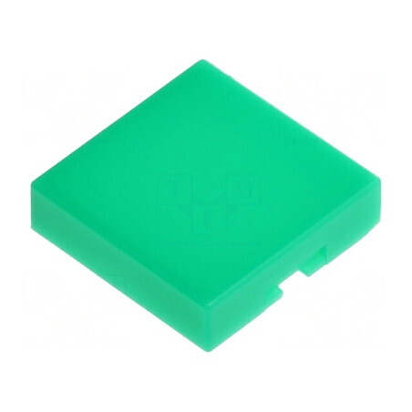Capişon verde 12x12x3mm seria UB | Electronic-mag.ro | Componente Electronice