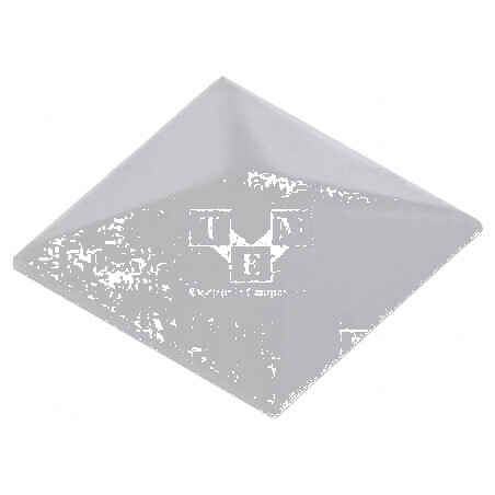 Capişon alb pentru seria UB 10,35x10,35x0,5mm | Electronic-mag.ro | Componente Electronice