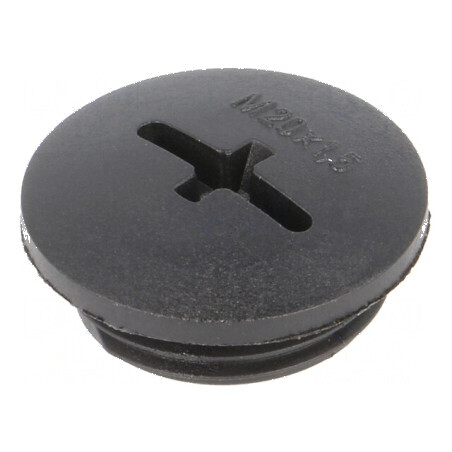 Capac de protecție M20 1,5 IP54 din poliamidă neagră SKINDICHT® pentru cabluri | Electronic-mag.ro | Componente Electronice