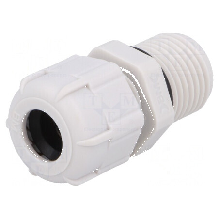 Garnitură de etanşare M16 1,5 IP68 gri cu filet alungit | Electronic-mag.ro | Componente Electronice