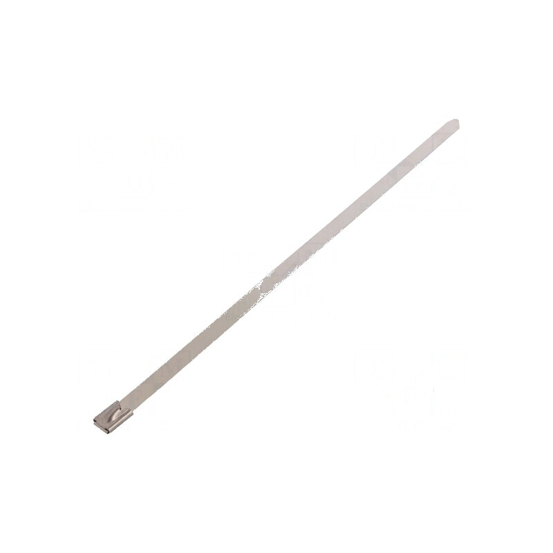 Colier de strângere din oțel inoxidabil AISI 304, dimensiuni L: 260mm, W: 7,9mm | Electronic-mag.ro | Componente Electronice