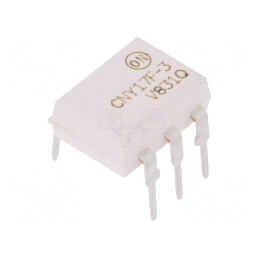 Optocuplor THT CNY17, 1 Canale, 4,17kV, DIP6, Tranzistori | Electronic-mag.ro | Componente Electronice