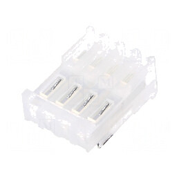 Conector cablu-placă mufă mamă PIN 4 polarizate de trecere - Accesoriu electronic | Electronic-mag.ro | Componente Electronice