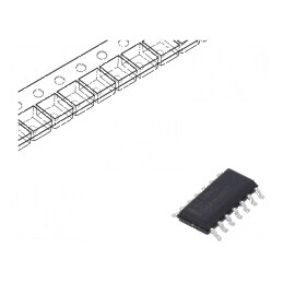 "IC Digital NOT 6 IN 1 SMD SO14 2÷6VDC -40÷85°C - Rola Bandă" | Electronic-mag.ro | Componente Electronice