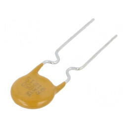 Siguranţă polimerică PTC 500mA Imax 40A PCB THT MF-RX/72 - Protecţie electrică eficientă | Electronic-mag.ro | Componente Electronice