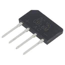 Punte redresoare monofazată Urmax 1kV 6A 150A pentru aplicații electrice | Electronic-mag.ro | Componente Electronice