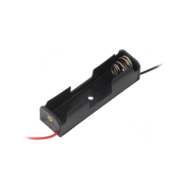 Suport AA R6 Nr. baterii cu cabluri negre - 1 bucata | Electronic-mag.ro | Componente Electronice Suport AA R6 Nr. baterii cu cabluri negre - 1 bucata | Electronic-mag.ro | Componente Electronice