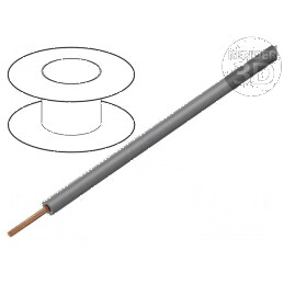 Cablu electric LgYc litat 0,5mm2 PVC gri 450V 750V 500m Clasa 5 | Electronic-mag.ro | Componente Electronice