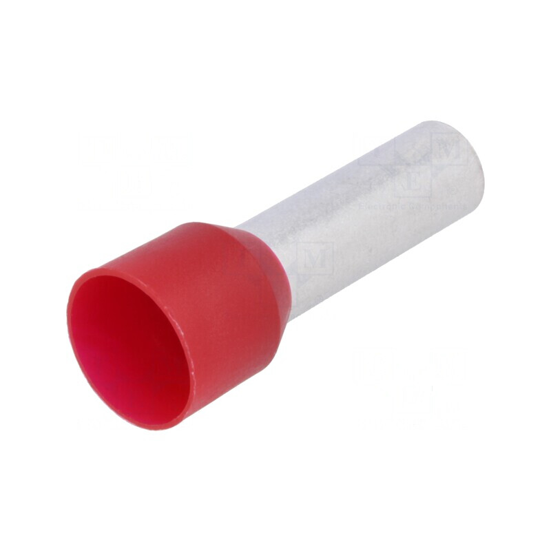 Vârf de tub de capăt izolată din cupru 35mm² 25mm cositorit crimpat pentru conexiuni electrice | Electronic-mag.ro | Componente Electronice Vârf de tub de capăt izolată din cupru 35mm² 25mm cositorit crimpat pentru conexiuni electrice | Electronic-mag.ro | Componente Electronice