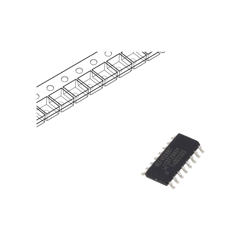 IC digital monostabil multivibrator CMOS 2 IN 5 3÷15VDC | Electronic-mag.ro | Componente Electronice