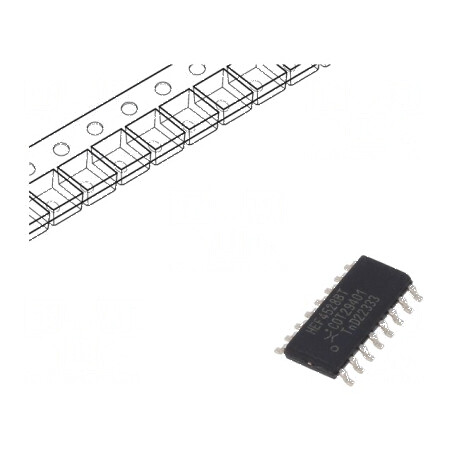 IC digital monostabil multivibrator CMOS 2 IN 5 3÷15VDC | Electronic-mag.ro | Componente Electronice