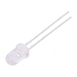LED 5mm roșie 7000-11000mcd 20° convex pentru iluminat decorativ | Electronic-mag.ro | Componente Electronice