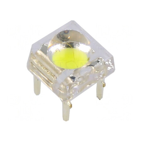 LED Super Flux Alb Rece 7,62x7,62mm 18000-22000mcd 25-28lm | Electronic-mag.ro | Componente Electronice