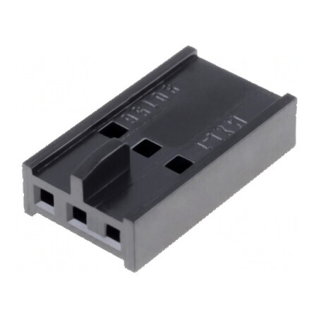 Conector cablu-placă mufă mamă C-Grid III 2,54mm 3 pini | Electronic-mag.ro | Componente Electronice