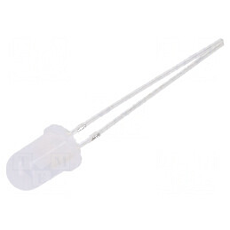 LED 5mm roșie/galben-verde 60° Convexă pentru Iluminare | Electronic-mag.ro | Componente Electronice