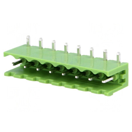 Regletă de conexiuni deconectabilă 5,08mm cu 8 piste | Electronic-mag.ro | Componente Electronice