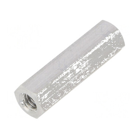 Piuliță distanțieră filetată hexagonală 25mm M4 | Electronic-mag.ro | Componente Electronice