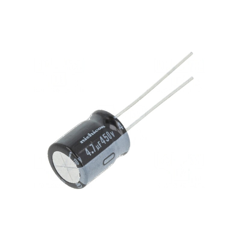 Condensator electrolitic THT 4,7uF 450VDC Ø10x12,5mm ±20% - Componente electronice | Electronic-mag.ro | Componente Electronice Condensator electrolitic THT 4,7uF 450VDC Ø10x12,5mm ±20% - Componente electronice | Electronic-mag.ro | Componente Electronice