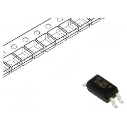 Optocuplor SMD cu 1 Ieșire, Tranzistori, Izolație 3,75kV, Tensiune Colector-Emetator 80V | Electronic-mag.ro | Componente Electronice