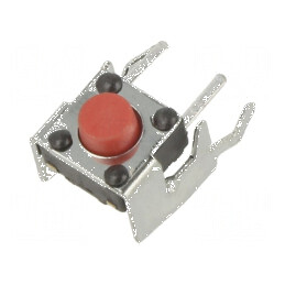 Microîntrerupător TACT SPST-NO 0,05A/12VDC THT Pozitie 2 Fără Accesorii | Electronic-mag.ro | Componente Electronice