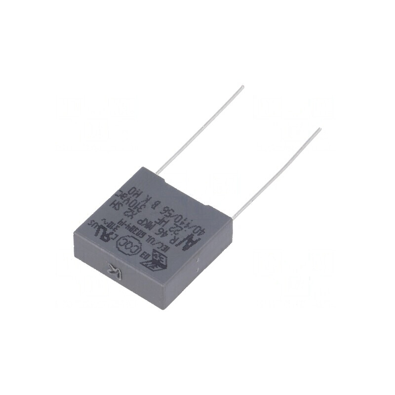 Condensator polipropilenă X2 R46 310V 220nF 18x6x17,5mm pentru aplicații electrice | Electronic-mag.ro | Componente Electronice Condensator polipropilenă X2 R46 310V 220nF 18x6x17,5mm pentru aplicații electrice | Electronic-mag.ro | Componente Electronice