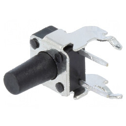 Microîntrerupător TACT SPST-NO 0,05A/24VDC THT Poz. 2 Fără Contacte | Electronic-mag.ro | Componente Electronice