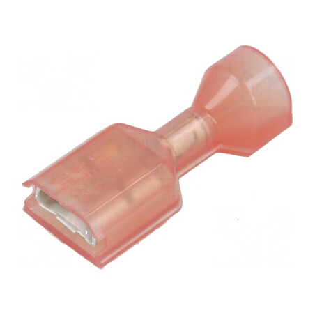 Terminal plat 6,3mm mamă 0,8mm pentru cablu 0,32-0,82mm2, crimpat | Electronic-mag.ro | Componente Electronice