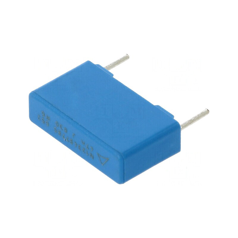 Condensator polipropilenă 47nF THT 5x10,5x18mm ±5% 15mm | Electronic-mag.ro | Componente Electronice