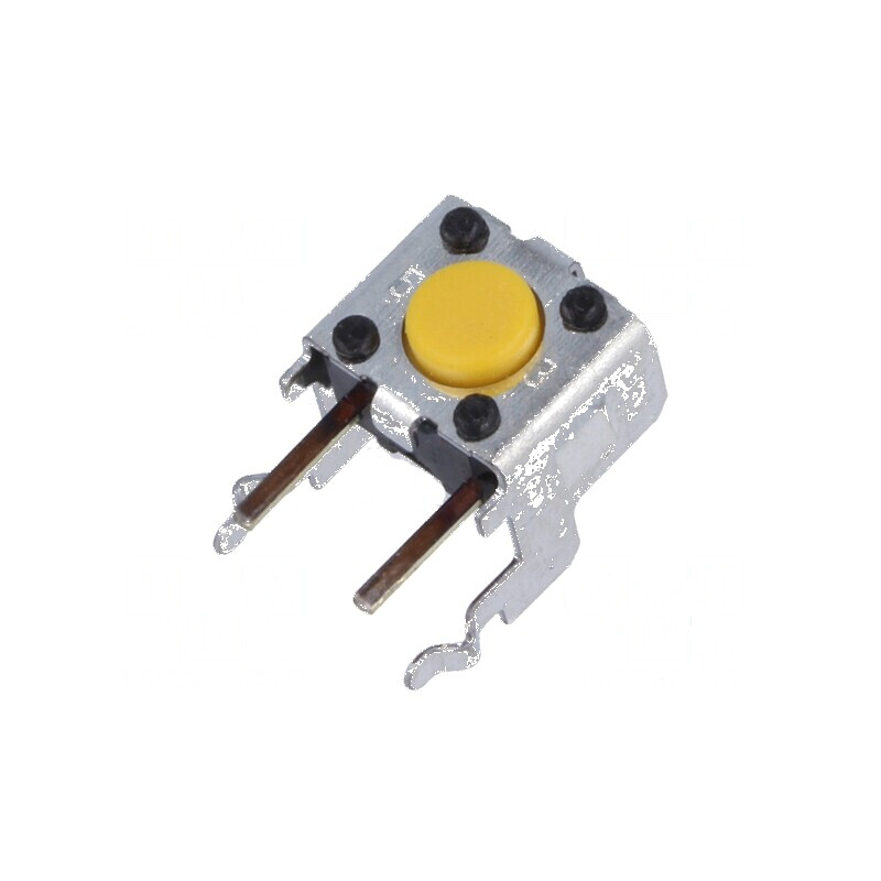 Microîntrerupător TACT SPST-NO 0,05A/24VDC Poz: 2 THT Fără Contact | Electronic-mag.ro | Componente Electronice