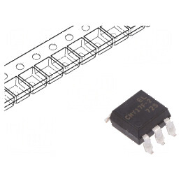 Optocuplor SMD 5kV 80V cu 1 ieșire tranzistori | Electronic-mag.ro | Componente Electronice