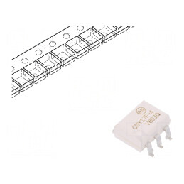 Optocuplor SMD CNY17, 1 Canal, 4,17kV, 6 Pin Gull Wing, Tranzistori | Electronic-mag.ro | Componente Electronice