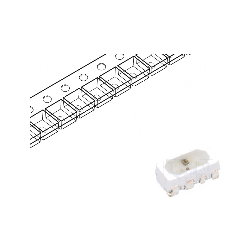 LED SMD 4020 Programabil RGB PLCC4 4x2x1,5mm 4,5÷5,5V 12mA | Electronic-mag.ro | Componente Electronice LED SMD 4020 Programabil RGB PLCC4 4x2x1,5mm 4,5÷5,5V 12mA | Electronic-mag.ro | Componente Electronice