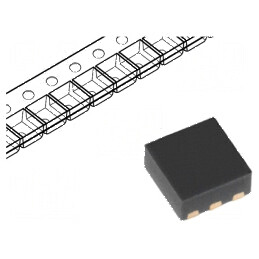 Tranzistor N-MOSFET unipolar 30V 3,6A 1,5W PQFN2X2 - Componentă electronică de înaltă performanță | Electronic-mag.ro | Componente Electronice
