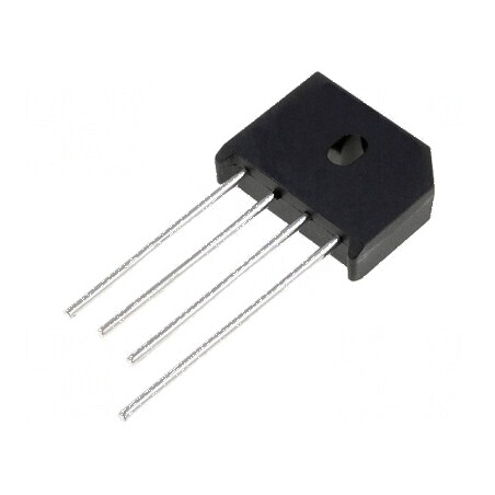 "Punte redresoare monofazată Urmax 600V 4A If 120A Ifsm pentru aplicații electrice" | Electronic-mag.ro | Componente Electronice