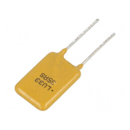Siguranţă polimerică PTC 330mA Ø0,65x7,6mm pentru protecţie electrică | Electronic-mag.ro | Componente Electronice
