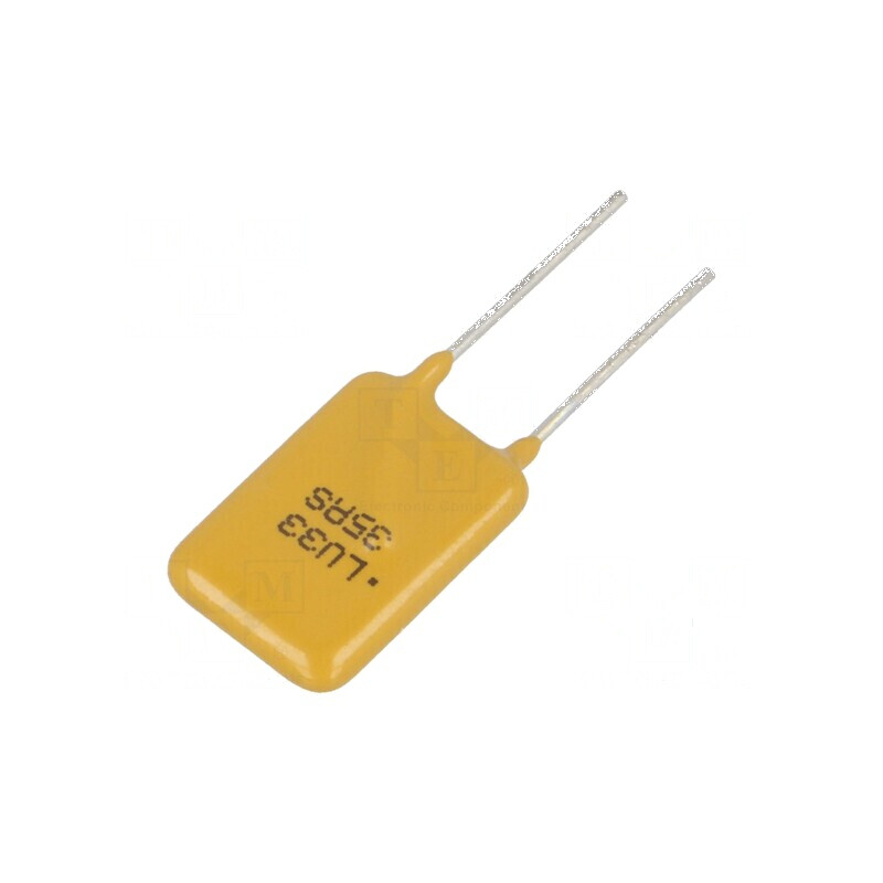 Siguranţă polimerică PTC 330mA Ø0,65x7,6mm pentru protecţie electrică | Electronic-mag.ro | Componente Electronice Siguranţă polimerică PTC 330mA Ø0,65x7,6mm pentru protecţie electrică | Electronic-mag.ro | Componente Electronice