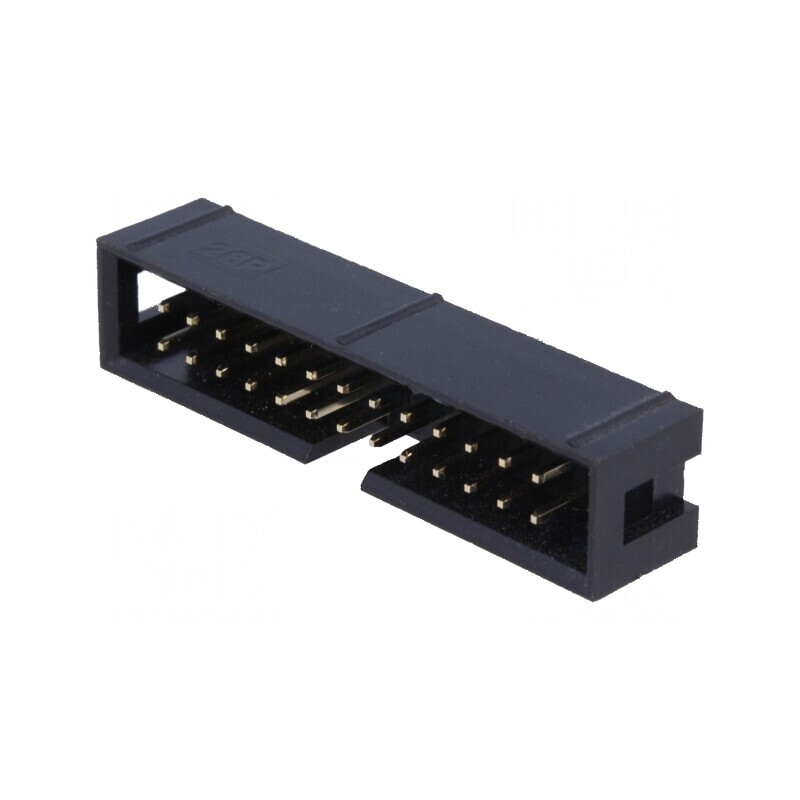 Conector IDC soclu tată 26 PIN THT gold flash 2mm drept | Electronic-mag.ro | Componente Electronice Conector IDC soclu tată 26 PIN THT gold flash 2mm drept | Electronic-mag.ro | Componente Electronice