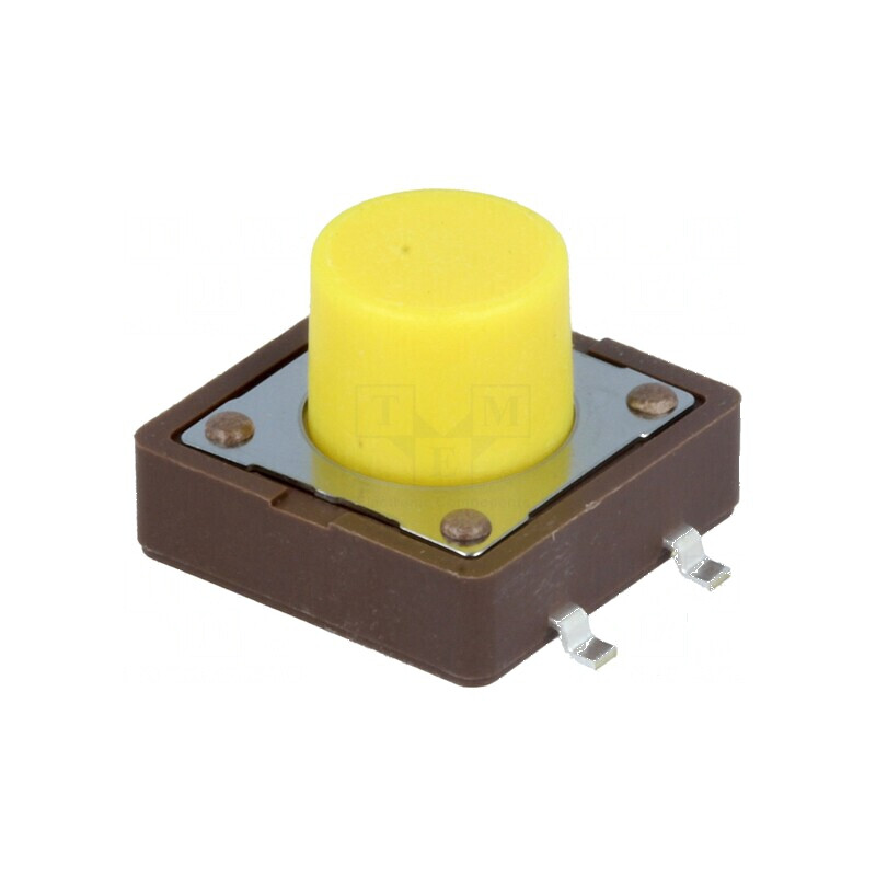 Microîntrerupător TACT SPST-NO 0,05A/12VDC SMT - Pozitie 2, Fara | Electronic-mag.ro | Componente Electronice Microîntrerupător TACT SPST-NO 0,05A/12VDC SMT - Pozitie 2, Fara | Electronic-mag.ro | Componente Electronice