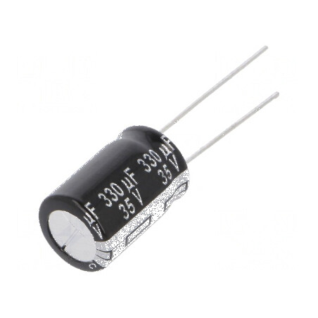 Condensator electrolitic low ESR THT 680uF 25VDC Ø10x16mm pentru circuite electronice | Electronic-mag.ro | Componente Electronice