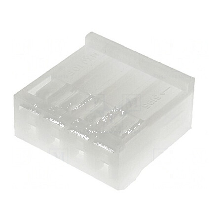 Conector cablu-placă mufă mamă SPOX 3,96mm PIN 4 pentru cablu | Electronic-mag.ro | Componente Electronice