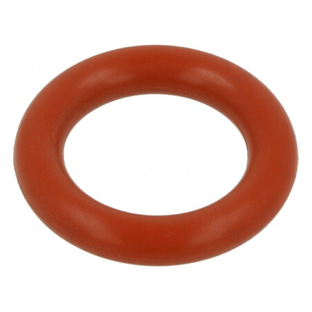 Garnitură O-ring silicon roșie, Thk 5mm, Øint 18mm, rezistență temperatură -60÷160°C | Electronic-mag.ro | Componente Electronice