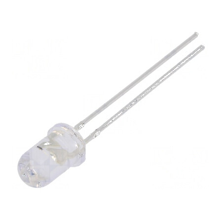 LED Verde 5mm 5800mcd 30° Convex - Nr. Term: 2 | Electronic-mag.ro | Componente Electronice