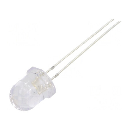 LED 7,8mm alb cald 10000-12000mcd 30° convex pentru iluminat decorativ | Electronic-mag.ro | Componente Electronice