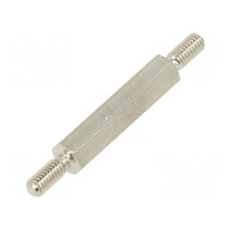 Piuliță distanțieră filetată hexagonală 18mm M2,5 | Electronic-mag.ro | Componente Electronice