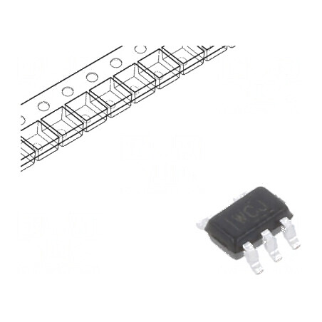 IC: poartă NOT digitală cu traducere de tensiune CMOS SMD SC70-5, 1 canal | Electronic-mag.ro | Componente Electronice