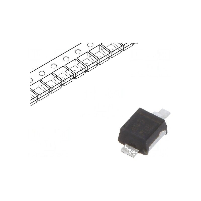 Diodă TVS 200W 3,6V 25A Unidirecțională DO216AA - Rola/Bandă | Electronic-mag.ro | Componente Electronice