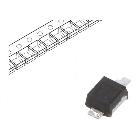Diodă TVS 200W 3,6V 25A Unidirecțională DO216AA - Rola/Bandă | Electronic-mag.ro | Componente Electronice